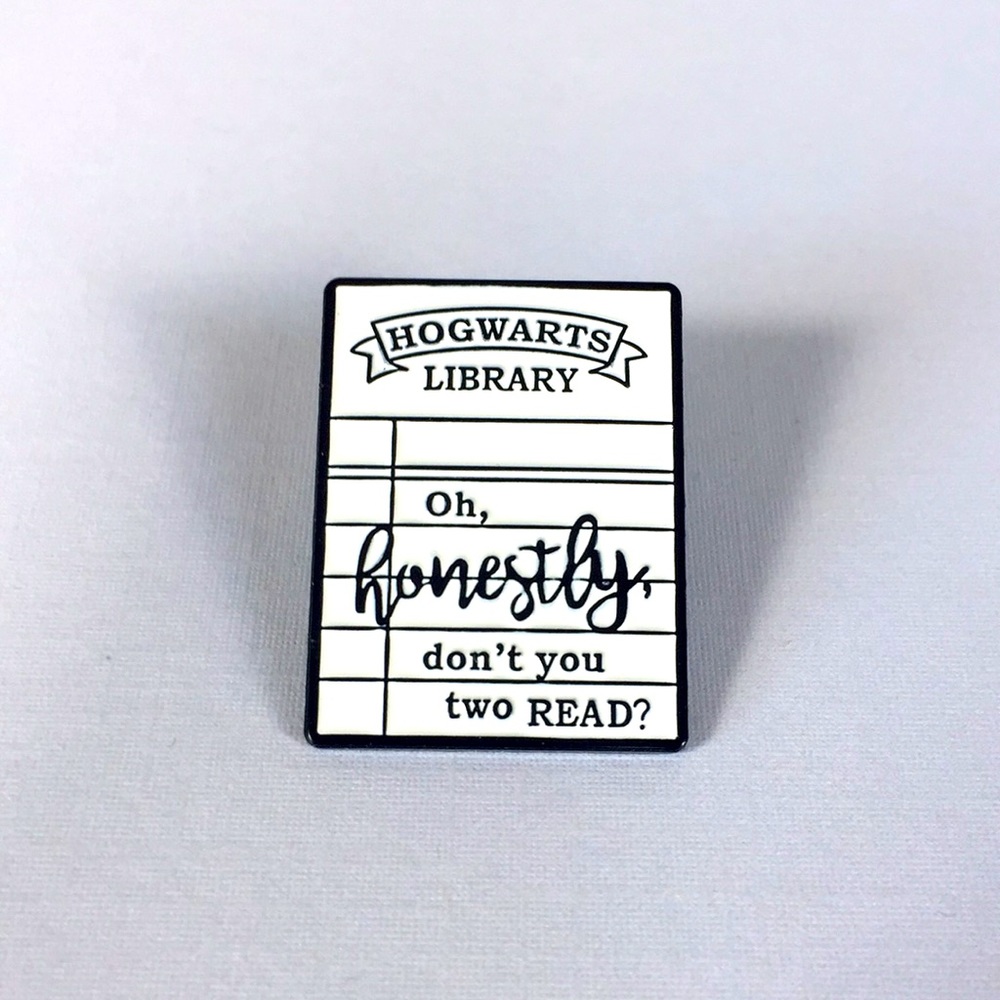 🍏50% OFF/3+...Oh, honestly, don't you two READ? Pin (Harry Potter)